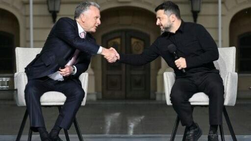 Zelensky said his negotiating team were 'coordinating our next steps' following talks