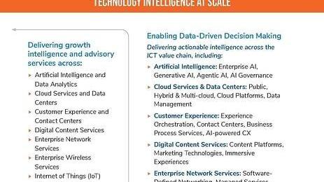 Frost &amp; Sullivan: A Legacy of Technology Leadership