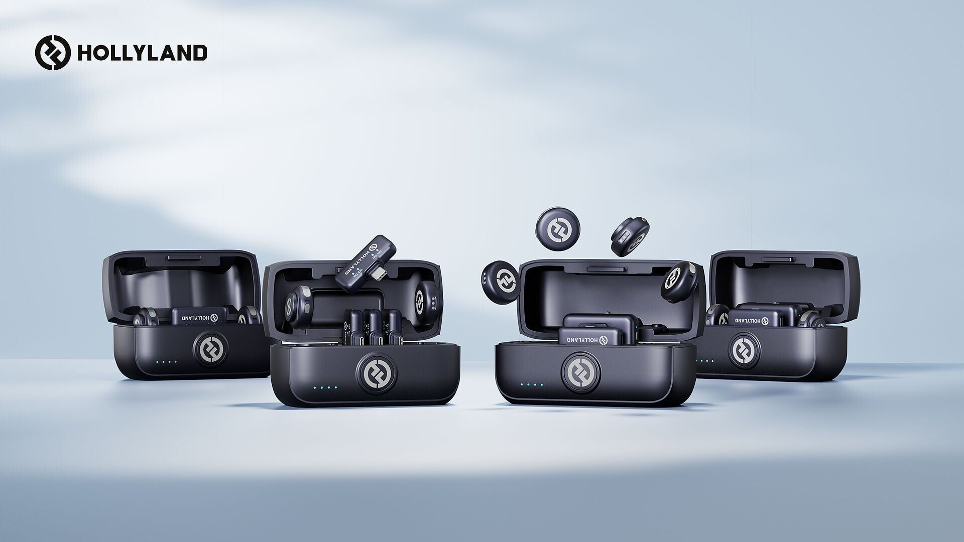 Seven LARK M3 SKUs, including four charging case kits and three individual products.