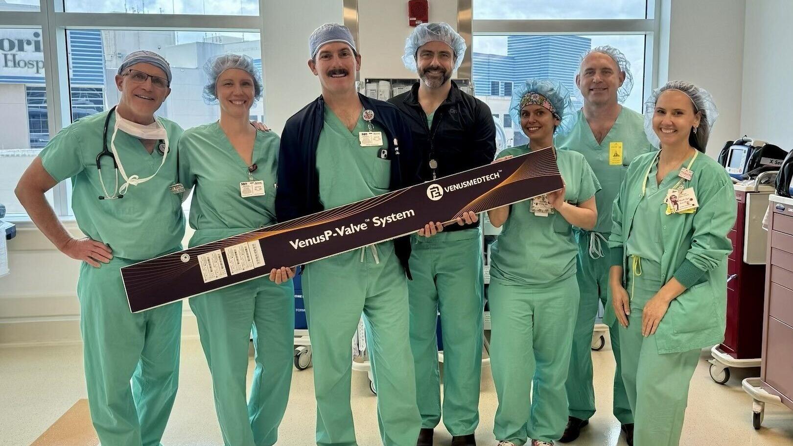 Memorial Regional Hospital and Joe DiMaggio Children's Hospital Among First in the Nation to Implant Novel Pulmonary Valve for Patients with Congenital Heart Disease.