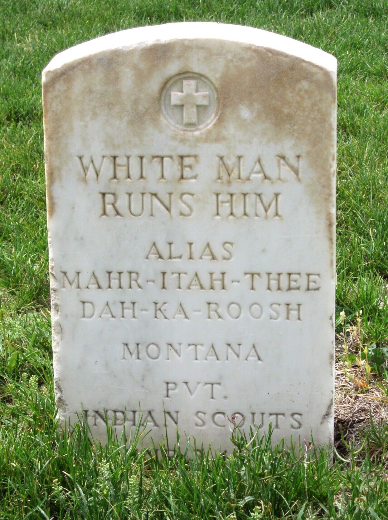 White Man Runs Him