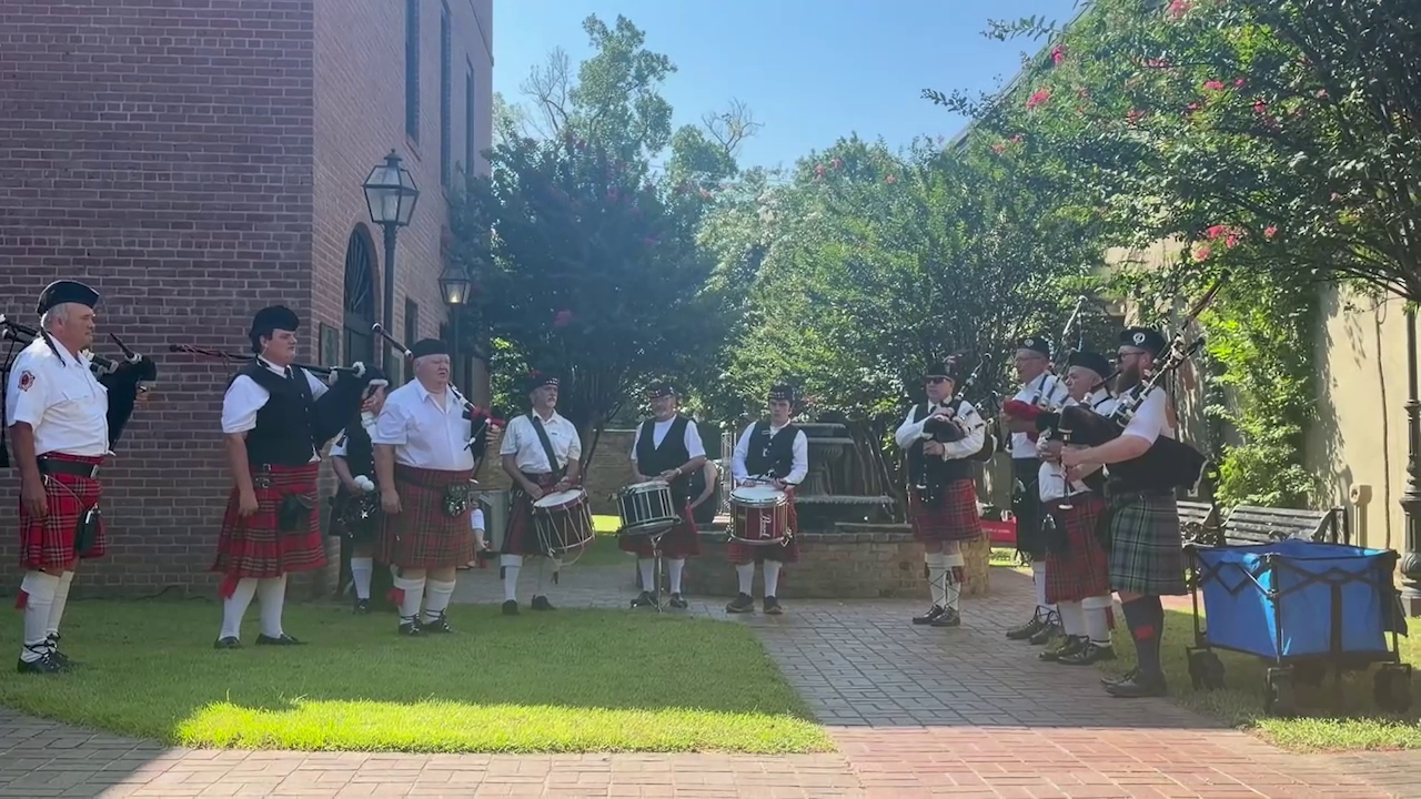 Jefferson bagpipes