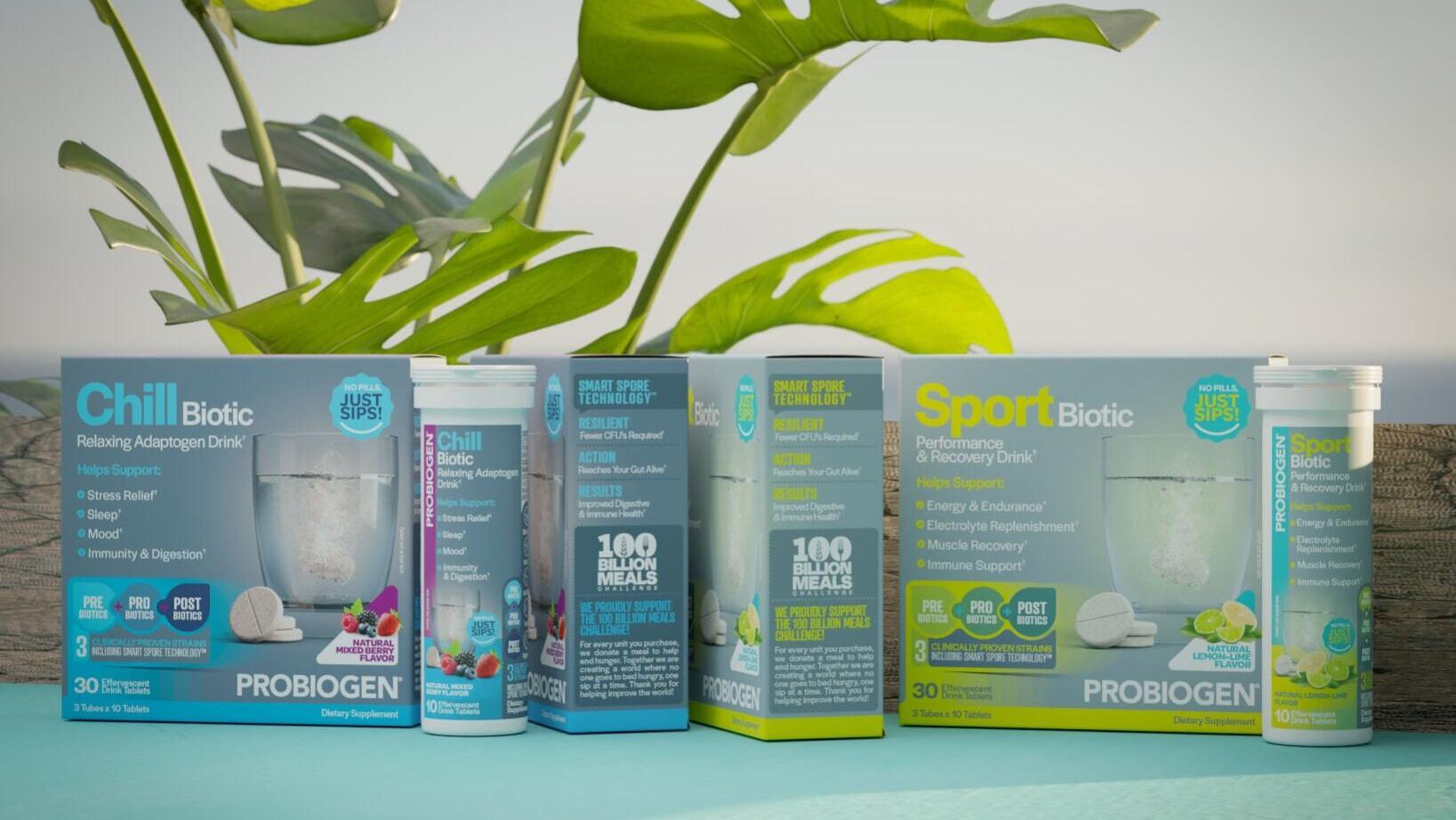 Sport Biotic and Chill Biotic effervescents