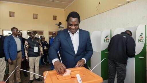 Hakainde Hichilema was first elected president of Zambia in 2021
