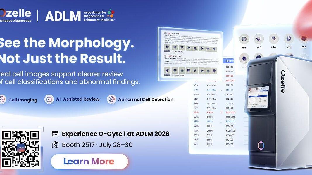 Experience O-Cyte 1 at ADLM 2026
