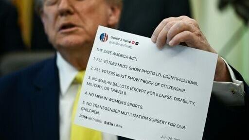 US President Donald Trump uses his Truth Social platform to announce huge news