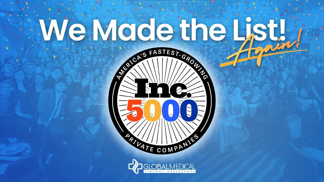 Global Medical Virtual Assistants (GMVA) ranks #971 on 2026 Inc. 5000 List