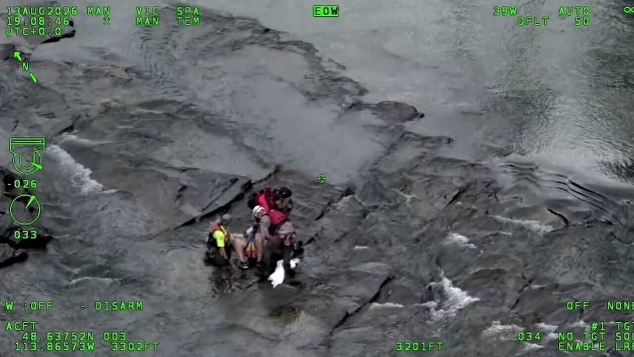 Man recovering after falling from cliff in Glacier National Park