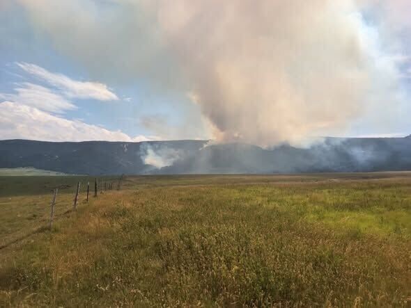 Twin Sisters fire near Judith Gap grows to 50 acres