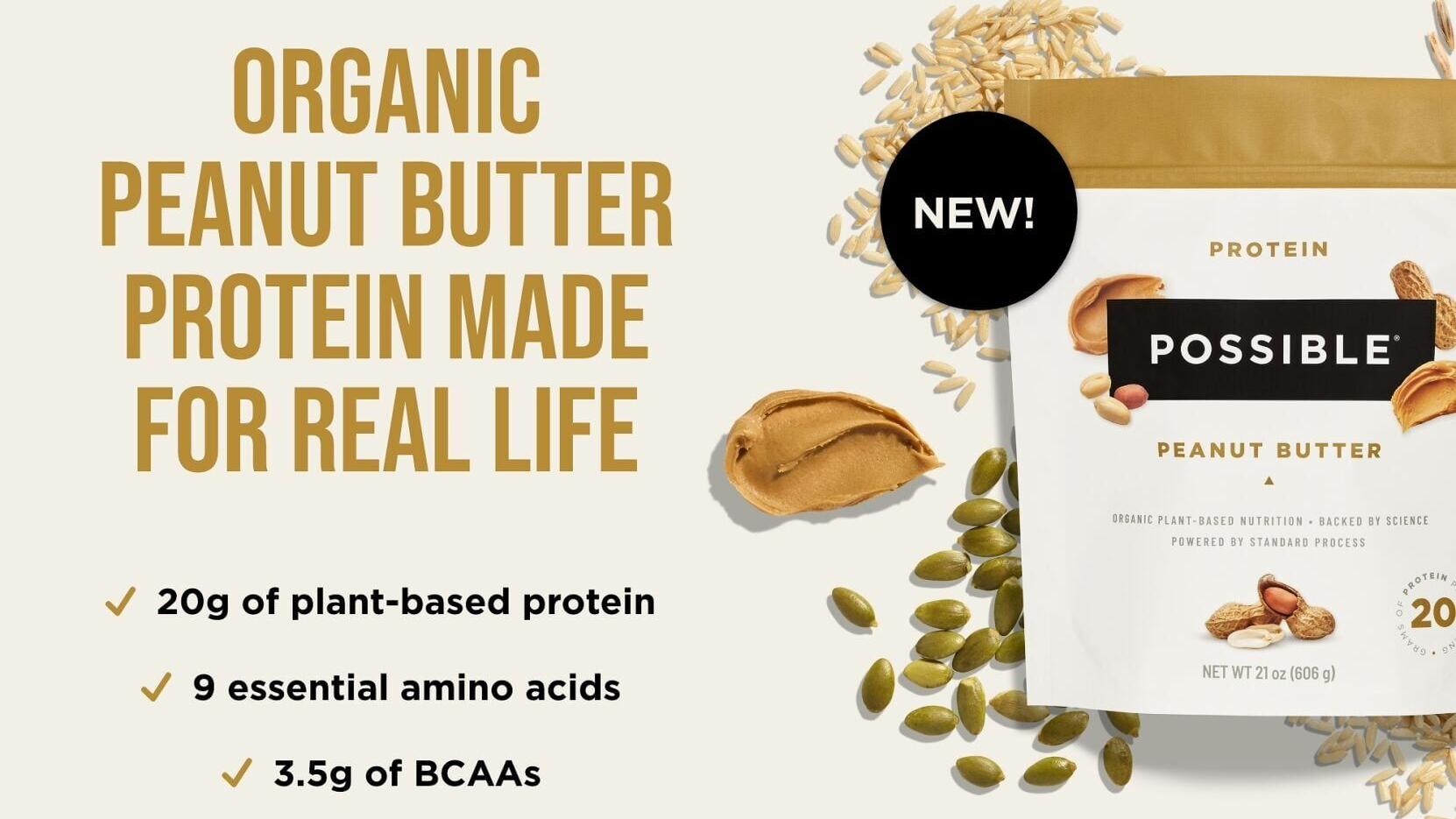 POSSIBLE® Peanut Butter Protein by Standard Process®
