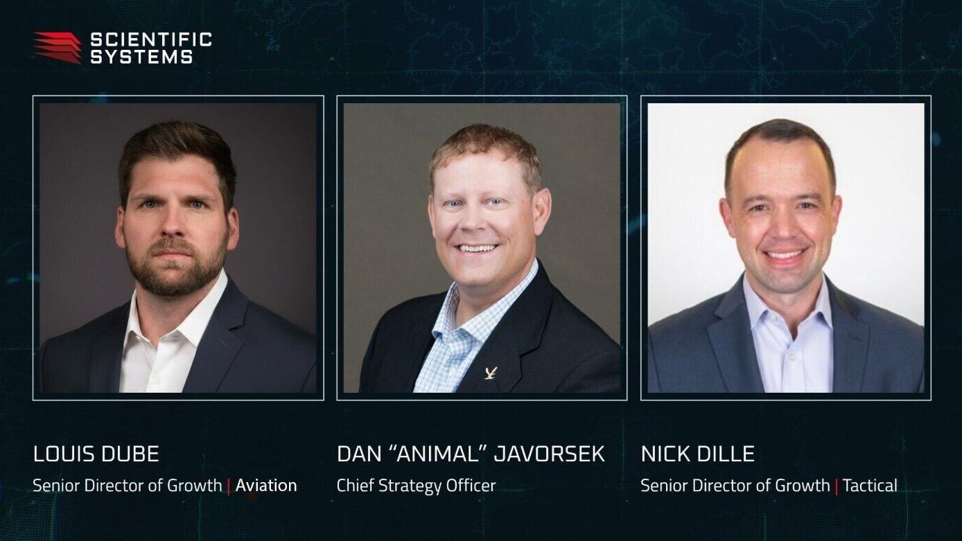 Scientific Systems Welcomes Dr. Dan “Animal” Javorsek to Leadership Team and Expands Growth Organization with Two Strategic Hires