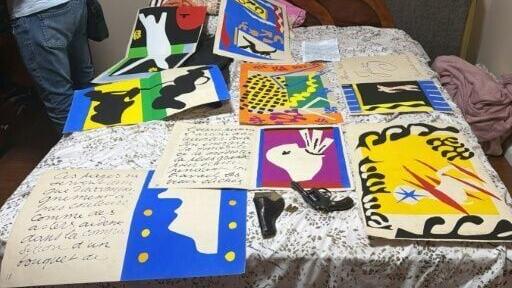 Sau Paulo police say thieves overpowered a security guard at the library before grabbing the Matisse engravings and fleeing