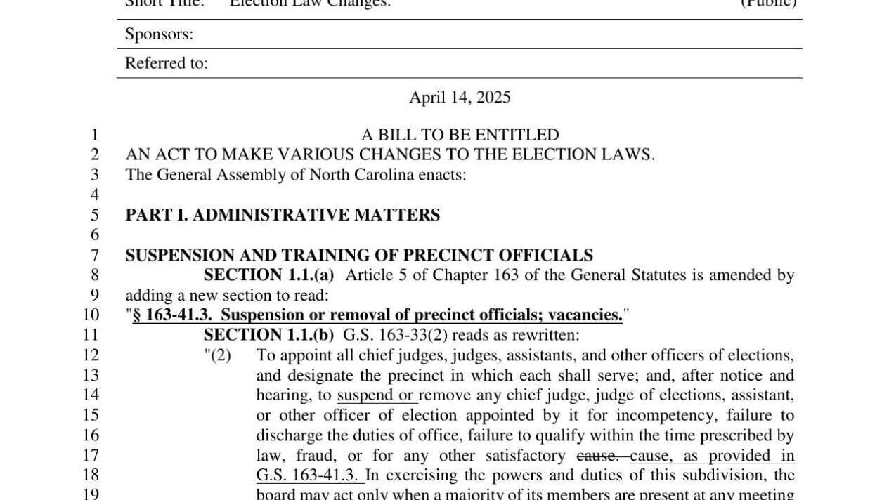 Election integrity proposals headed to governor
