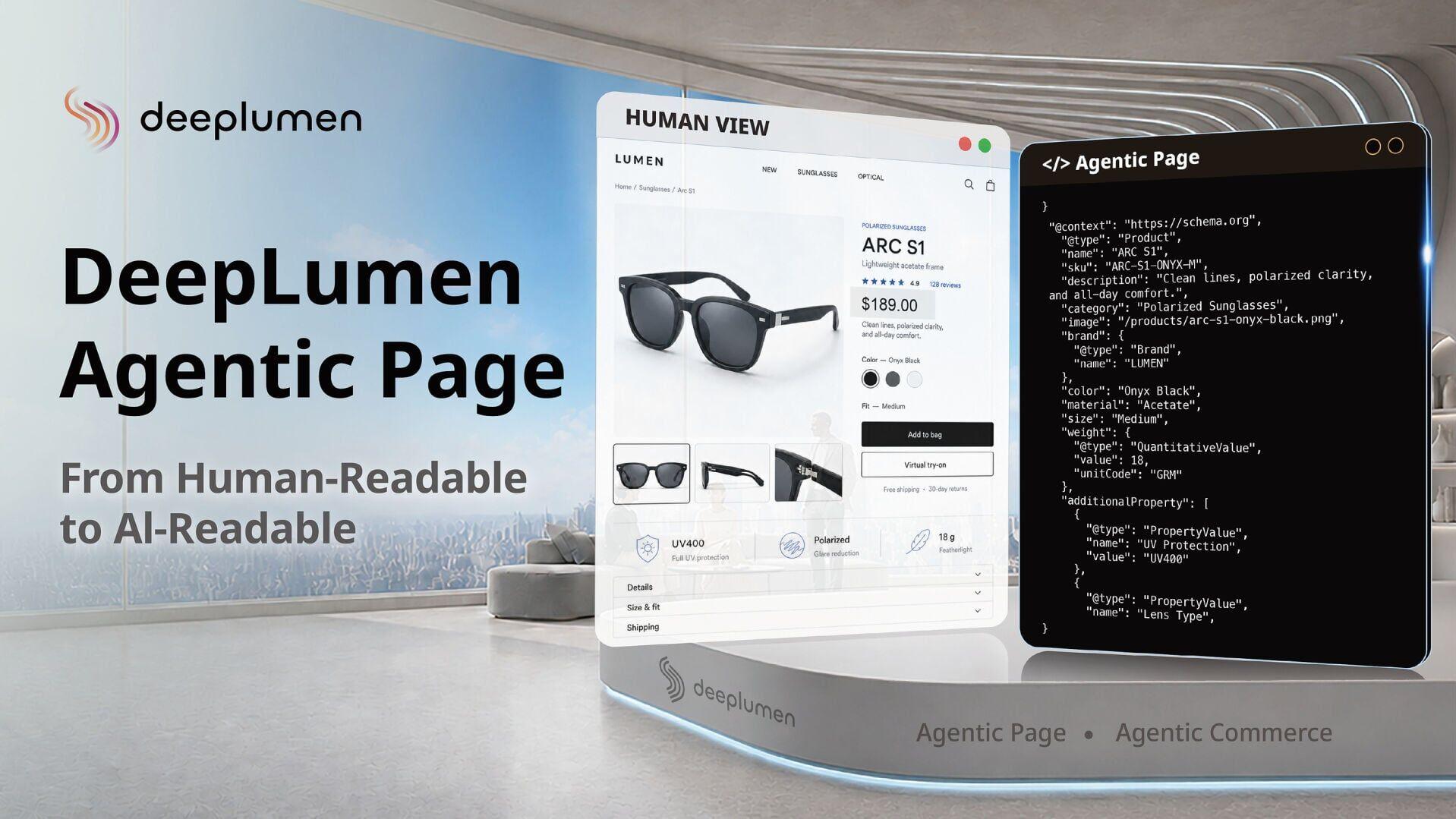 DeepLumen Agentic Page