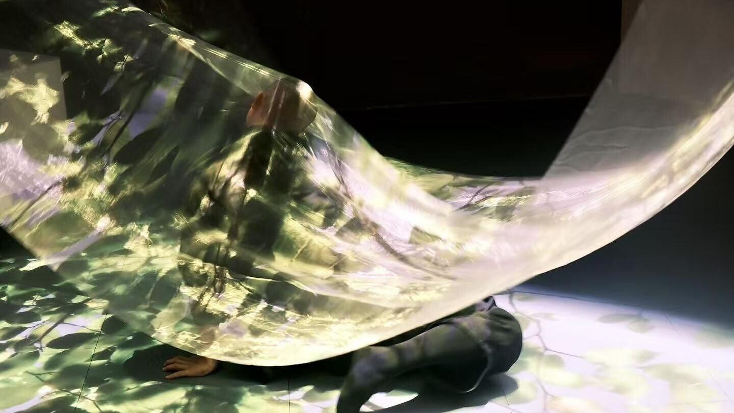 TAO Dance Theater’s Dancer with Baoyang Chen’s work Airy. Performance presented by 798