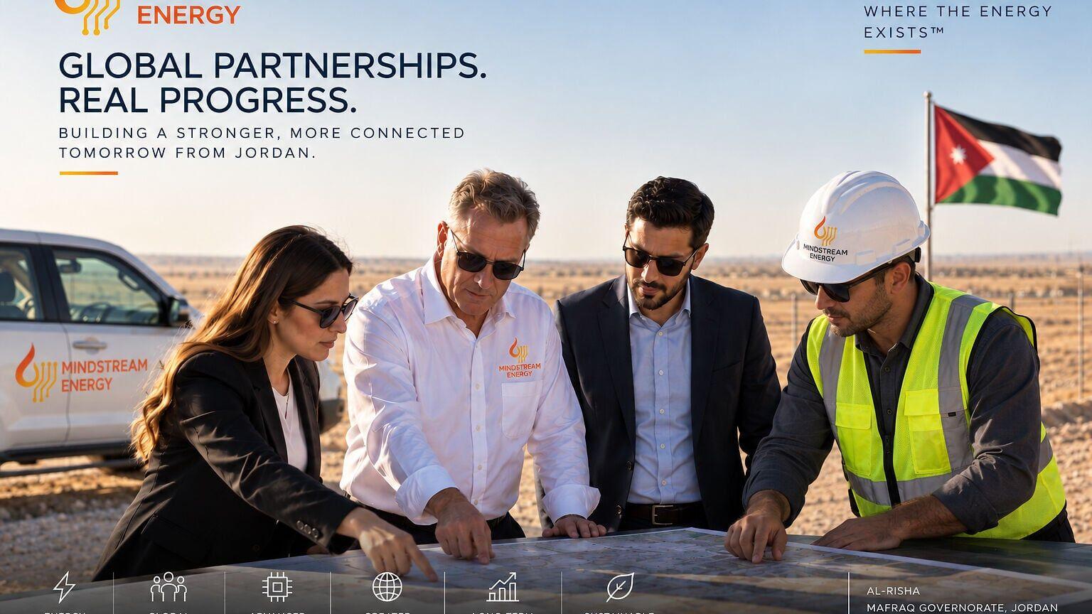 Mindstream Energy's Al-Risha development in Jordan, a planned AI-ready power and modular data center campus in the Middle East for neocloud, hyperscale, and sovereign AI workloads. The 245-acre site is targeting 70 MW in Q2 2027, using contracted natura...