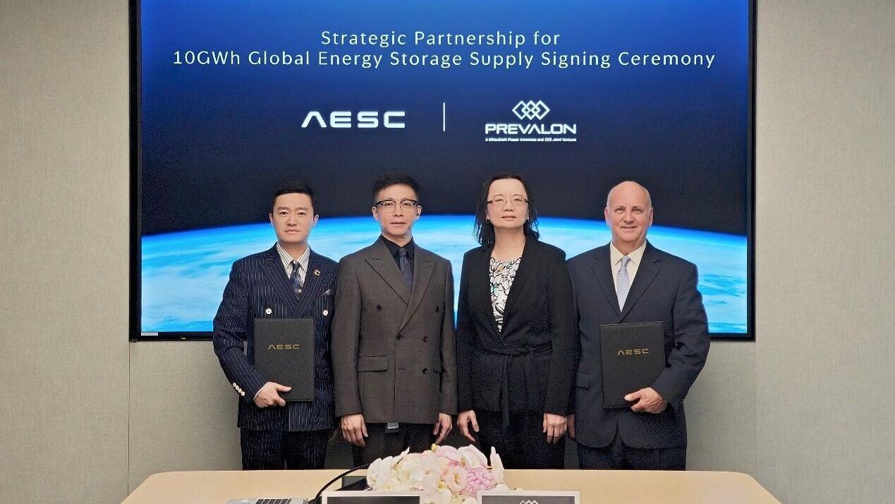 AESC and Prevalon Energy Sign 10+ GWh Strategic Supply Agreement to Support Global Energy Storage Growth
