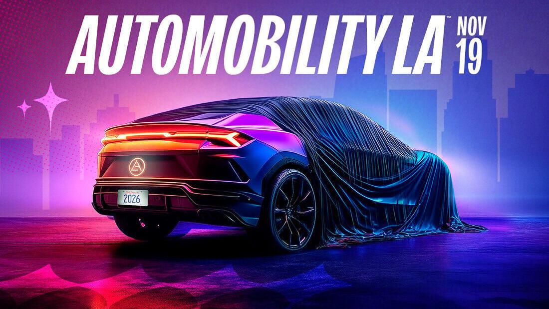 Automobility LA takes place on November 19th, 2026.
