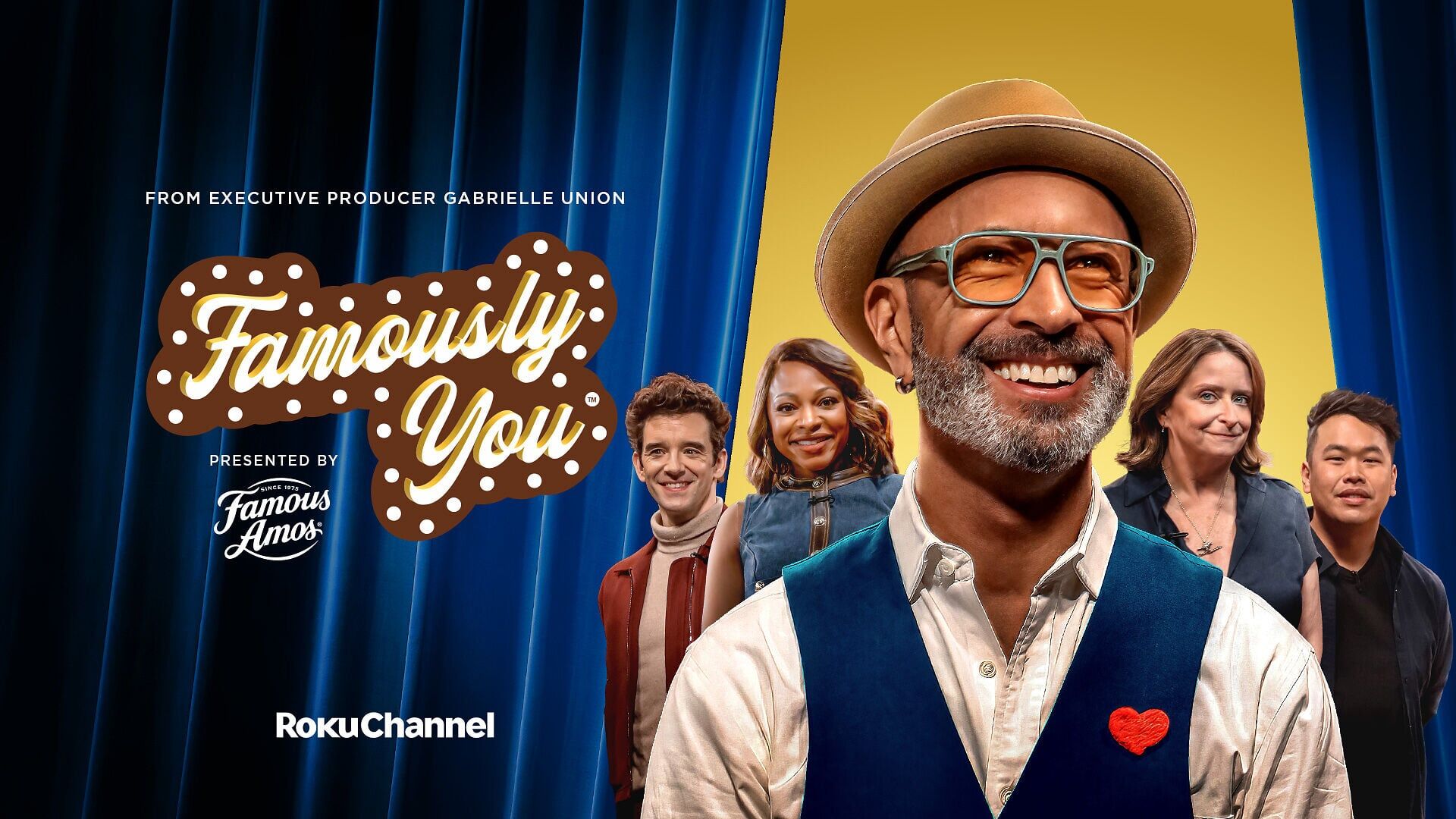 Presented by Famous Amos® and executive producer Gabrielle Union, "Famously You" celebrates the everyday and iconic people who have the courage to be famously themselves.