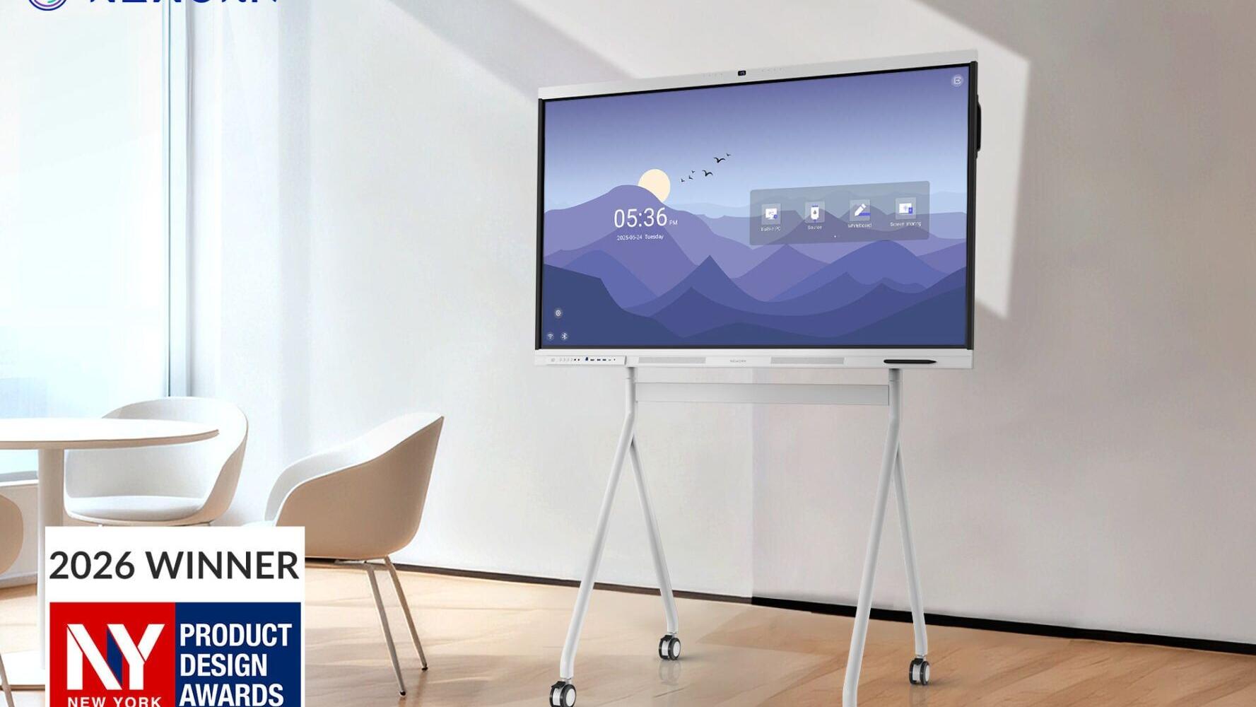 NewBoard P Series Wins Silver at 2026 NY Product Design Awards