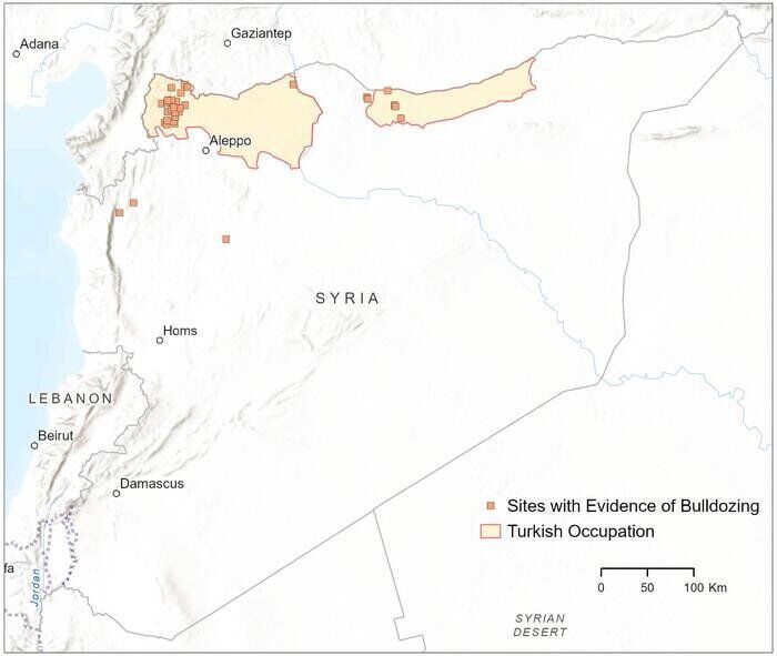 Devastating impact of “mechanised looting” on historic sites in Syria’s civil war
