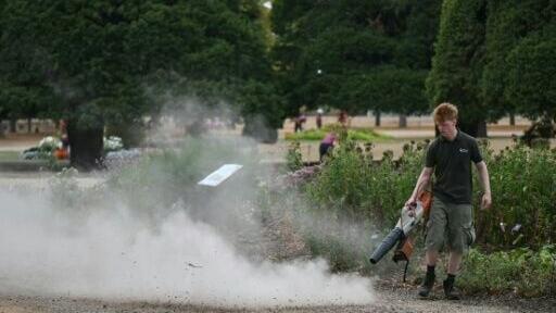 Gardeners at the historic site are worried about the long-term effects of hotter summers
