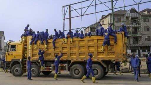 Rubbish is dumped in the streets, drains and rivers, blighting life in the Democratic Republic of Congo