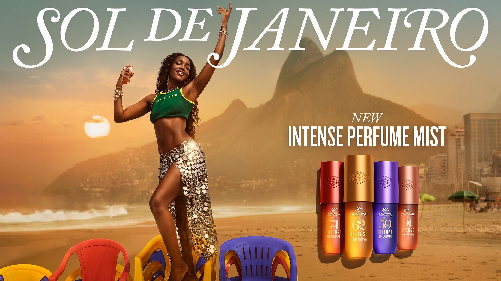 Sol de Janeiro's Intense Perfume Mist Campaign starring IZA