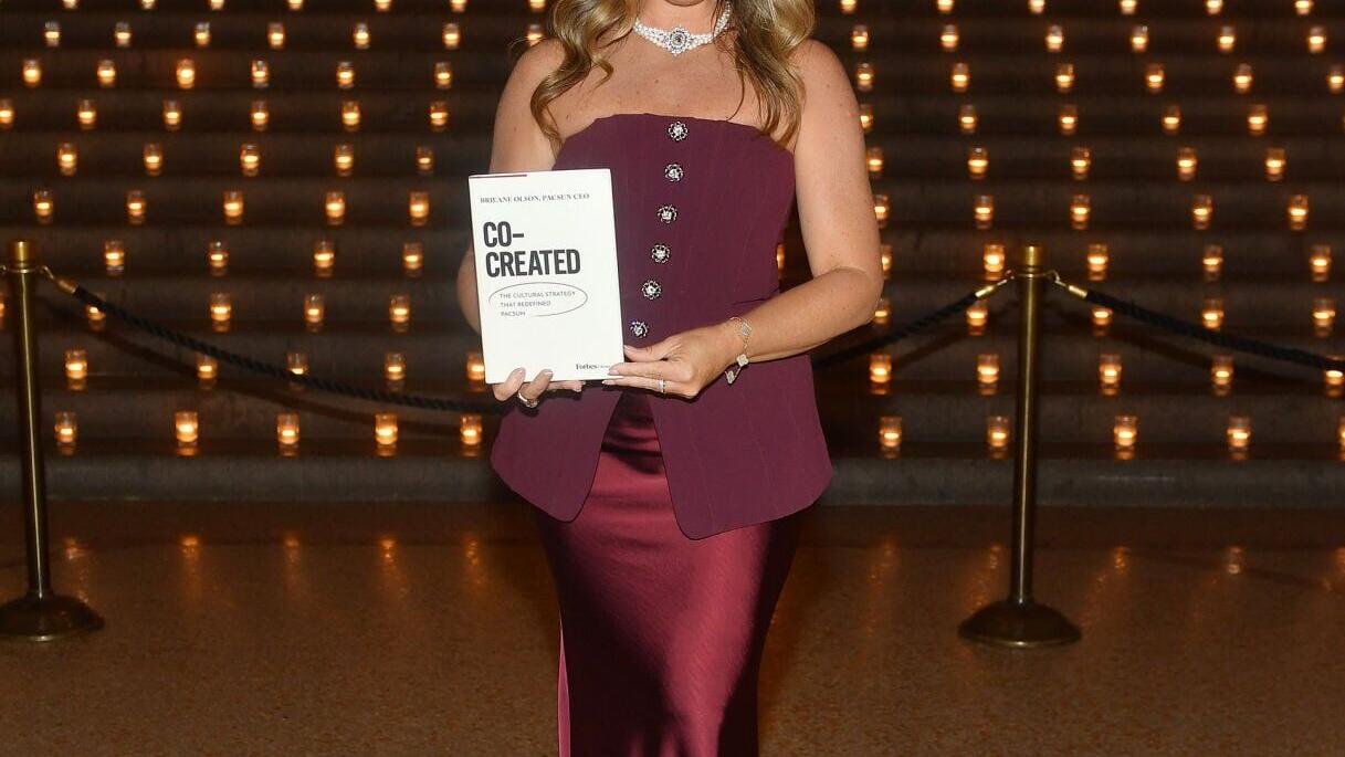Brieane Olson celebrates the launch of her book, Co-Created.