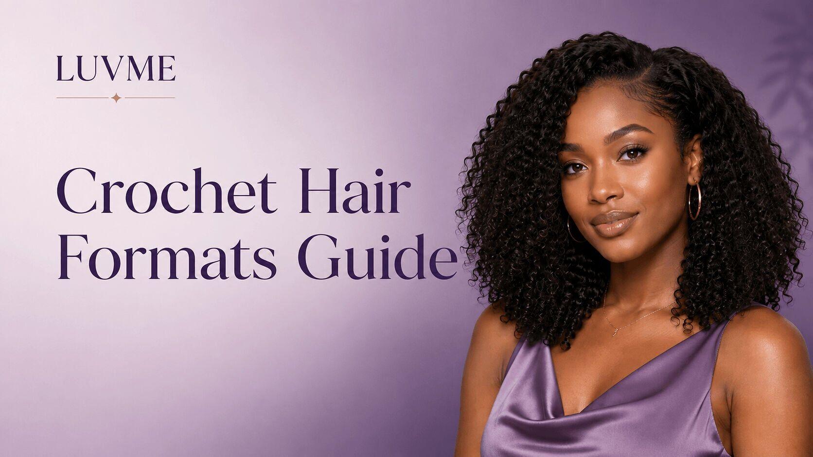 Luvme Hair Explains Pre-Looped, Pre-Separated, and Bulk Crochet Hair