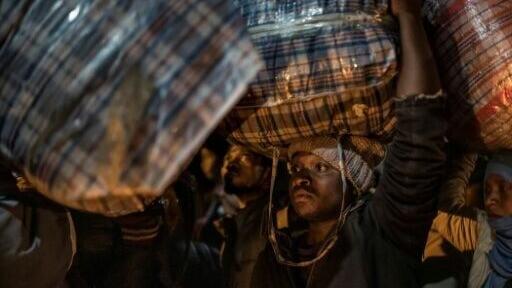 More than 160,000 migrants left in a matter of weeks, most of them Malawians and Zimbabweans