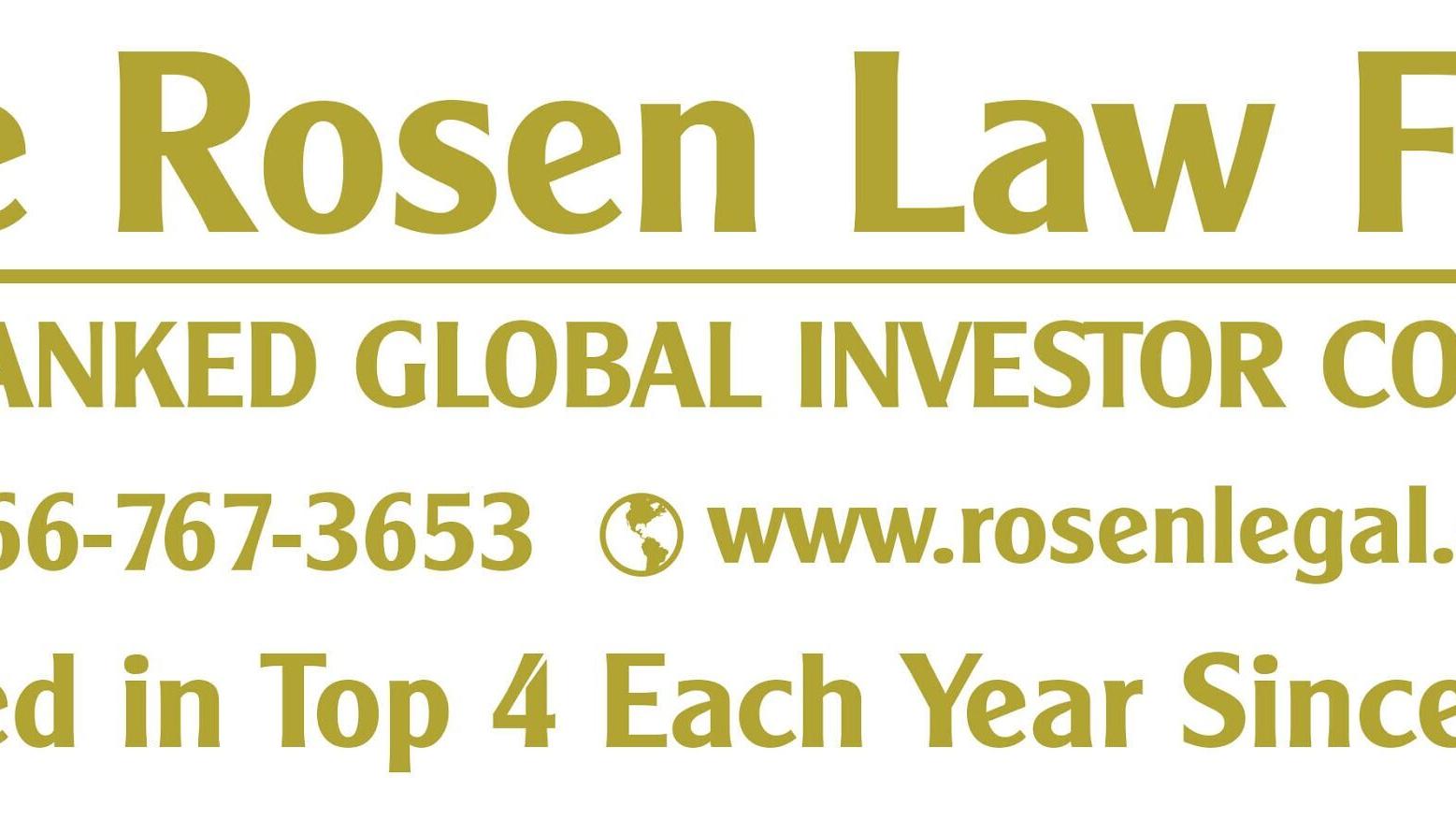 Rosen Law Firm Logo