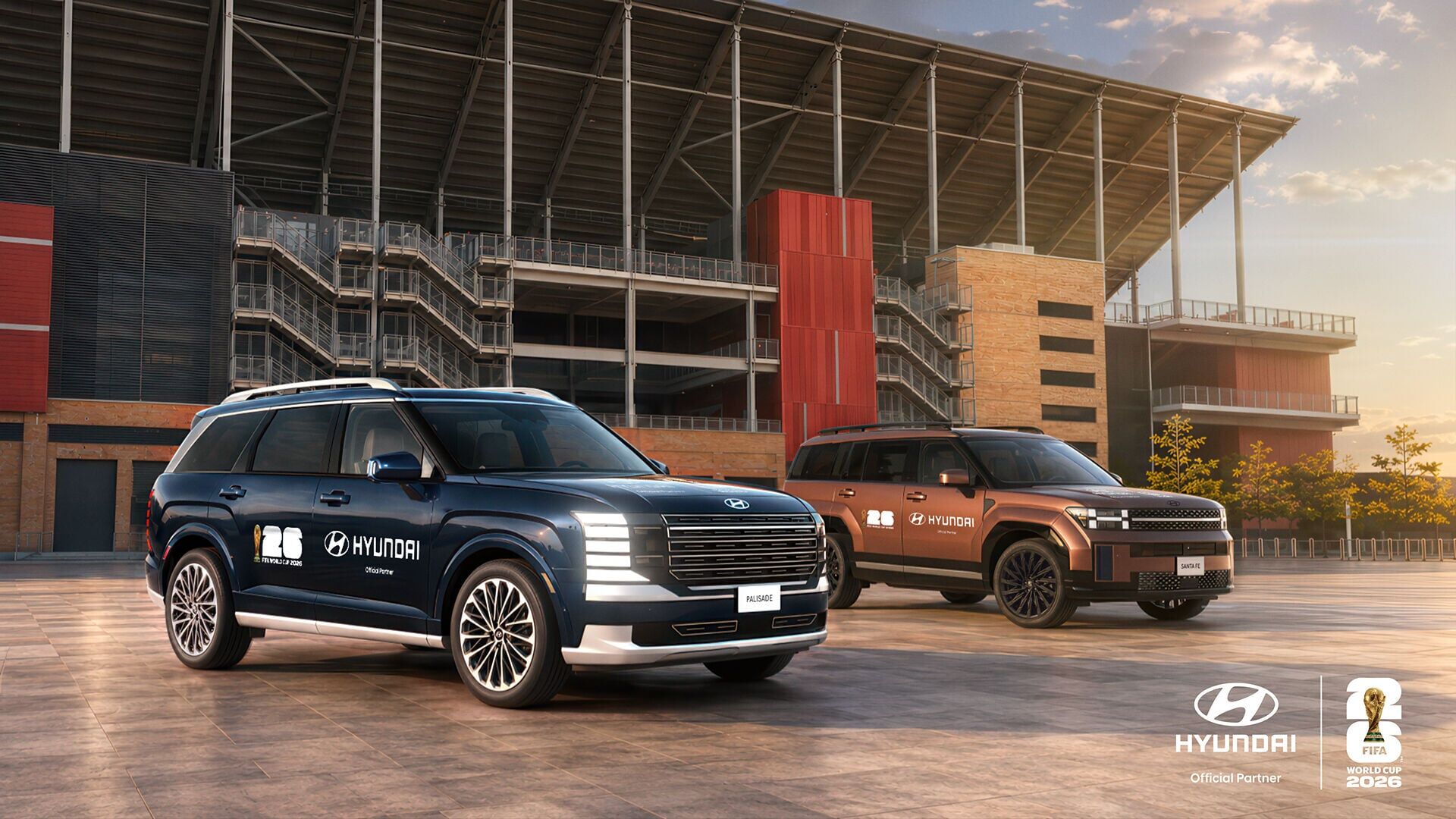 Hyundai vehicles and robotics support the FIFA World Cup 2026™ as part of Hyundai’s Official Partnership. *Disclaimer: This image is an AI-generated representation created for illustrative purposes only and may not depict actual scenes, products, or env...