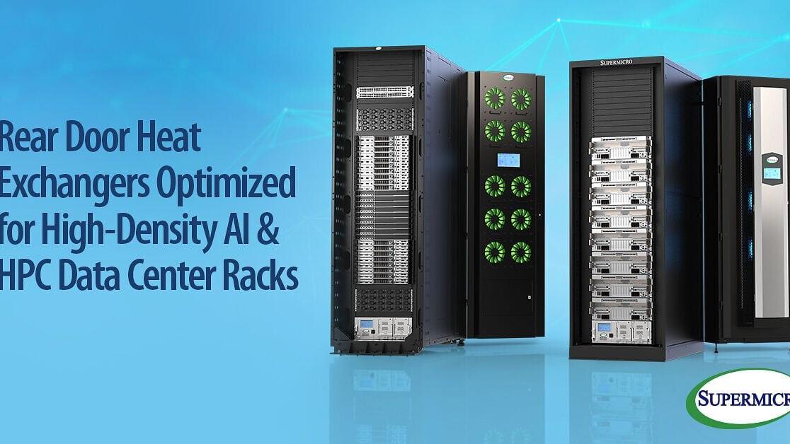 Rear Door Heat Exchangers Optimized for High-Density AI &amp; HPC Data Center Racks