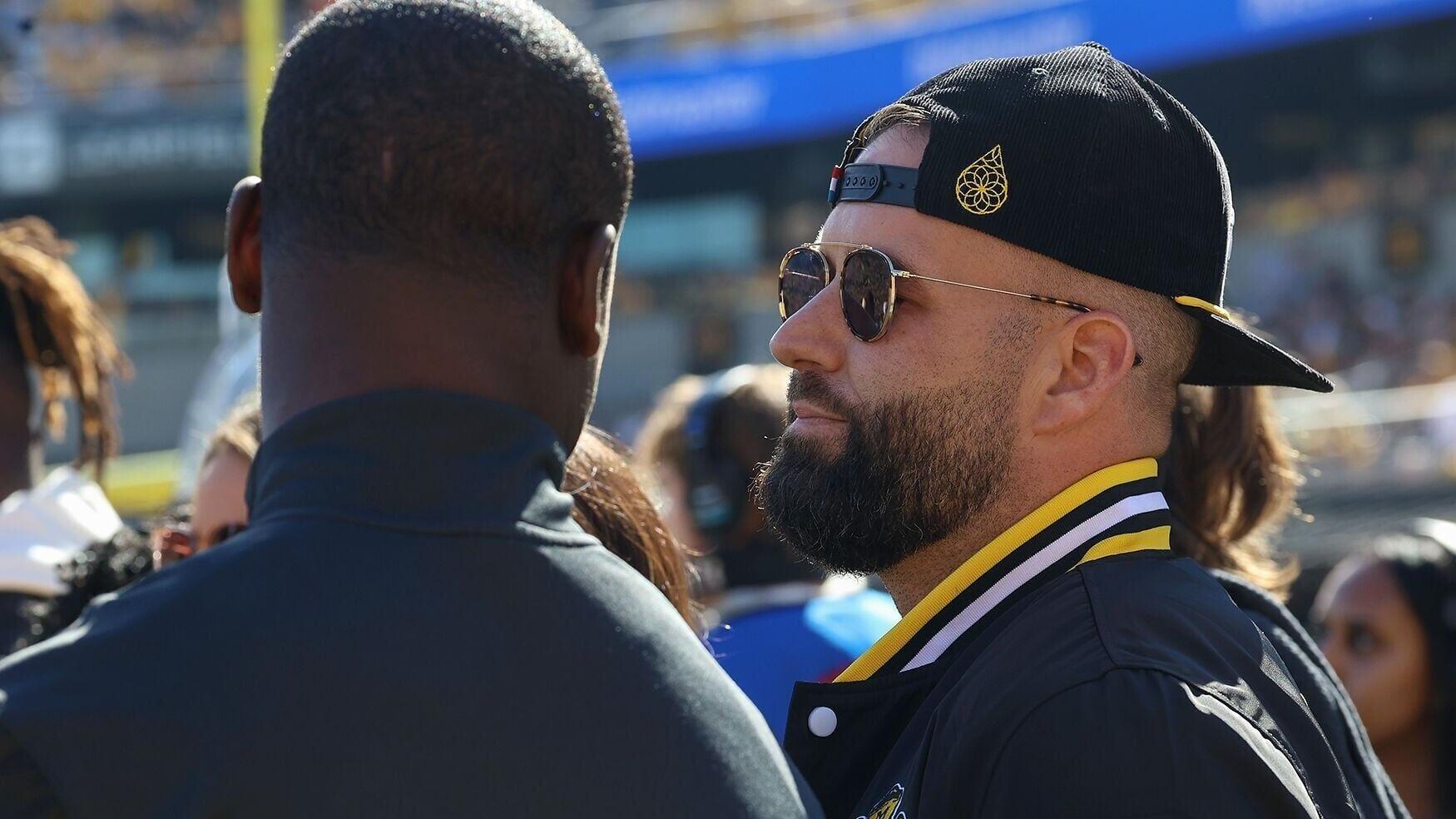 Chase Daniel stands on the sidelines before the game (copy)