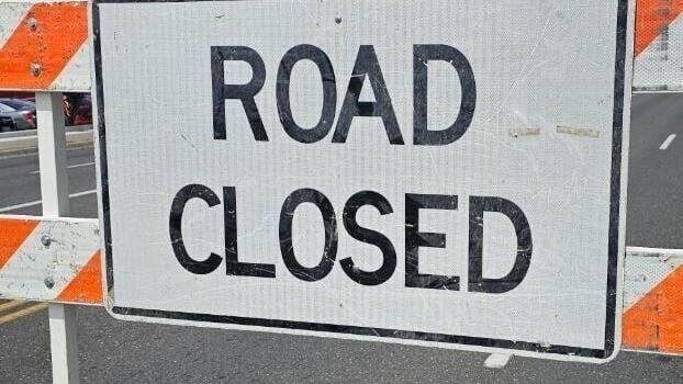 Road closed closure - vault