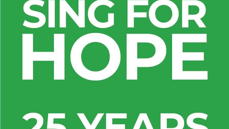 LOGO Sing for Hope 25 Years