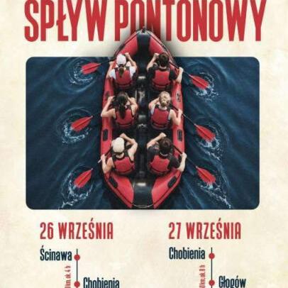 Dwa o różnej długości. Weekend pod znakiem spływów pontonowych