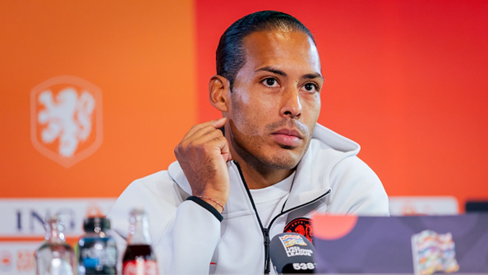 Virgil van Dijk: Liverpool captain slams Dutch reporter following claims he forced Ronald Koeman to change World Cup tactics